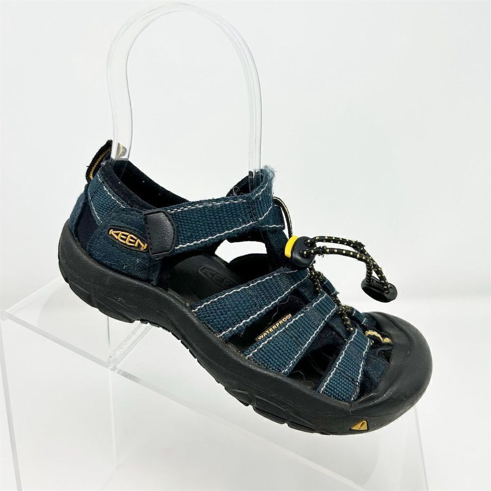 KEEN Newport H2 Youth Kids Waterproof Sandals Navy Blue Size 13 - Picture 1 of 15